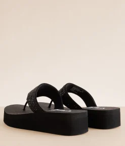 Shoes | Very G Napoli Glitz Flatform Flip Grey