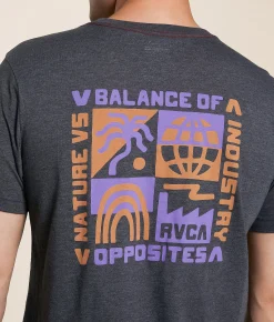 RVCA Nate Harbor T-Shirt Black Outlet