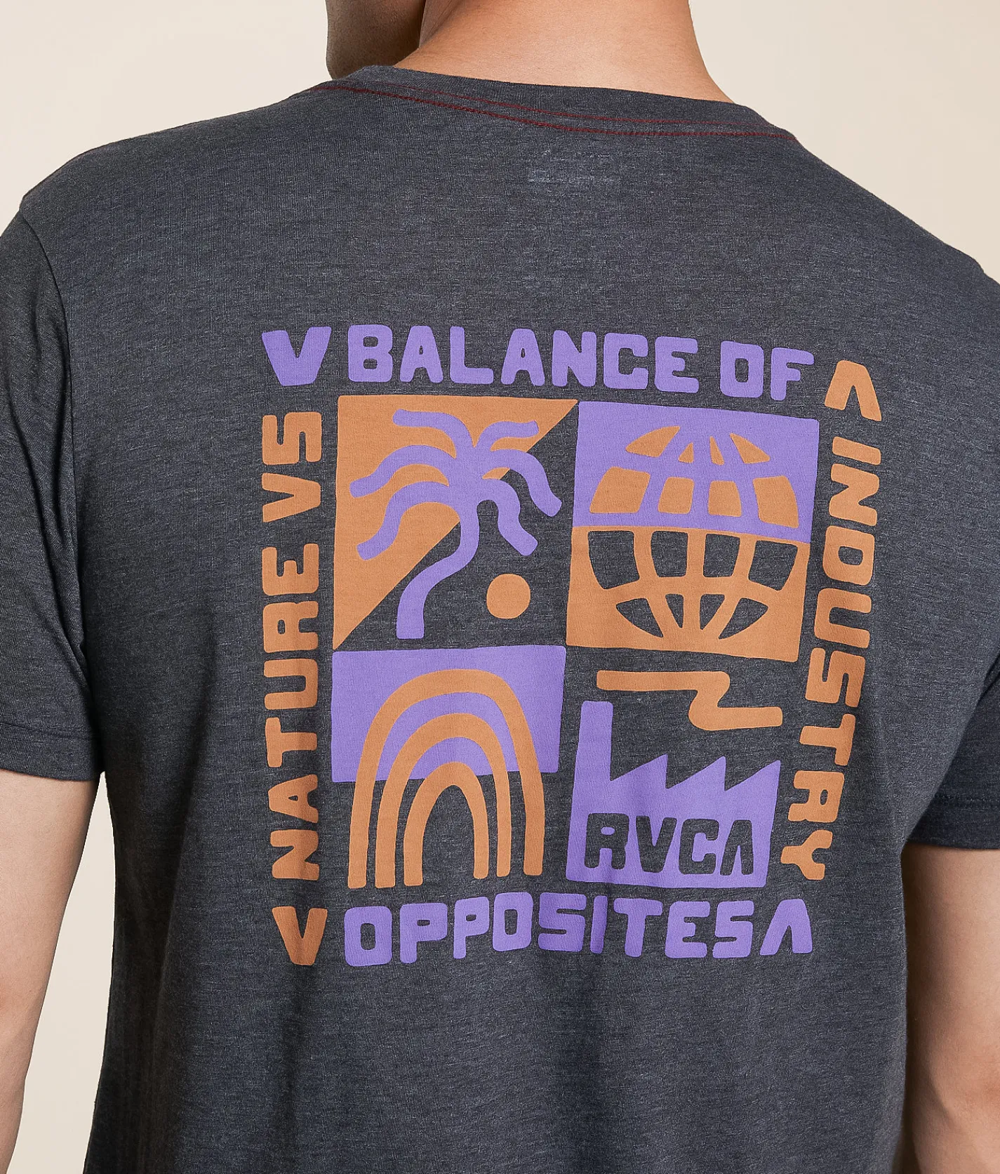 RVCA Nate Harbor T-Shirt Black Outlet
