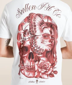Sullen Nathan Harker T-Shirt Antique White Clearance
