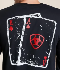 Ariat Natural Hand T-Shirt Black Best