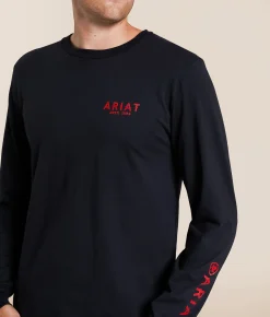 Ariat Natural Hand T-Shirt Black Best