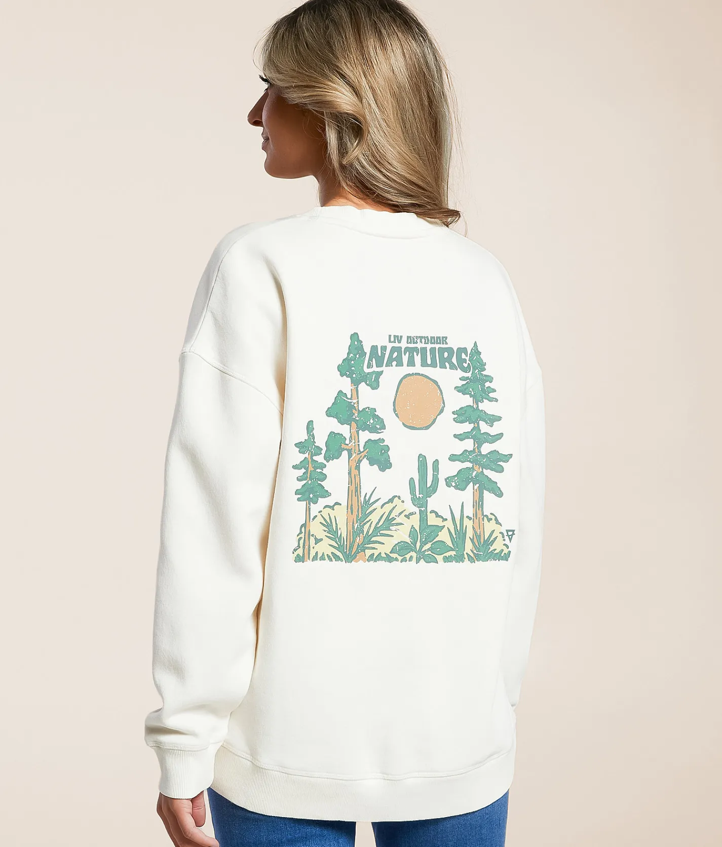 Tops|Activewear | LIV Outdoor Nature Gabriella Pullover Whisper White