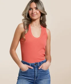 Tops | White Crow Naya Rib Tank Top Bay Blue