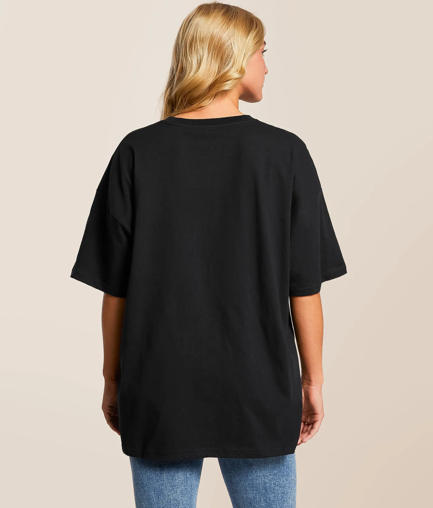 Tops | Gameday SOCIAL® Nebraska Huskers Oversized T-Shirt Black