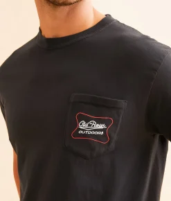 Graphic T-Shirts | Old Row Neon Duck T-Shirt Black