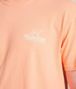 Graphic T-Shirts | Fieldstone Neon Monotone T-Shirt Neon Cantaloupe