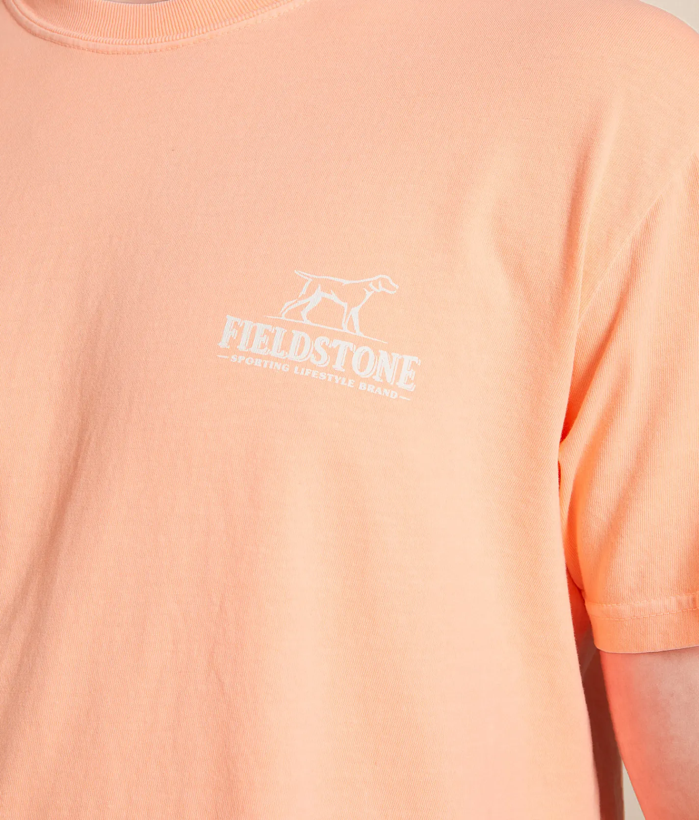 Graphic T-Shirts | Fieldstone Neon Monotone T-Shirt Neon Cantaloupe