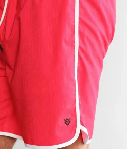 Veece Neon Stretch Swim Trunks Hot Pink Online