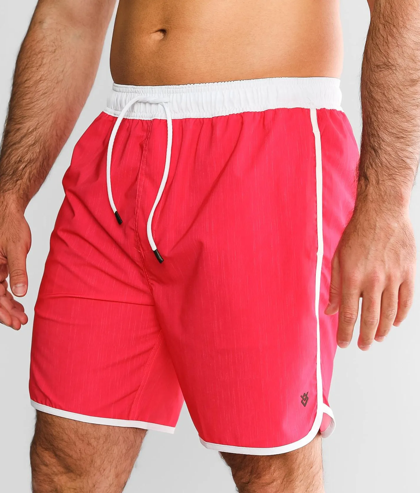 Veece Neon Stretch Swim Trunks Hot Pink Online