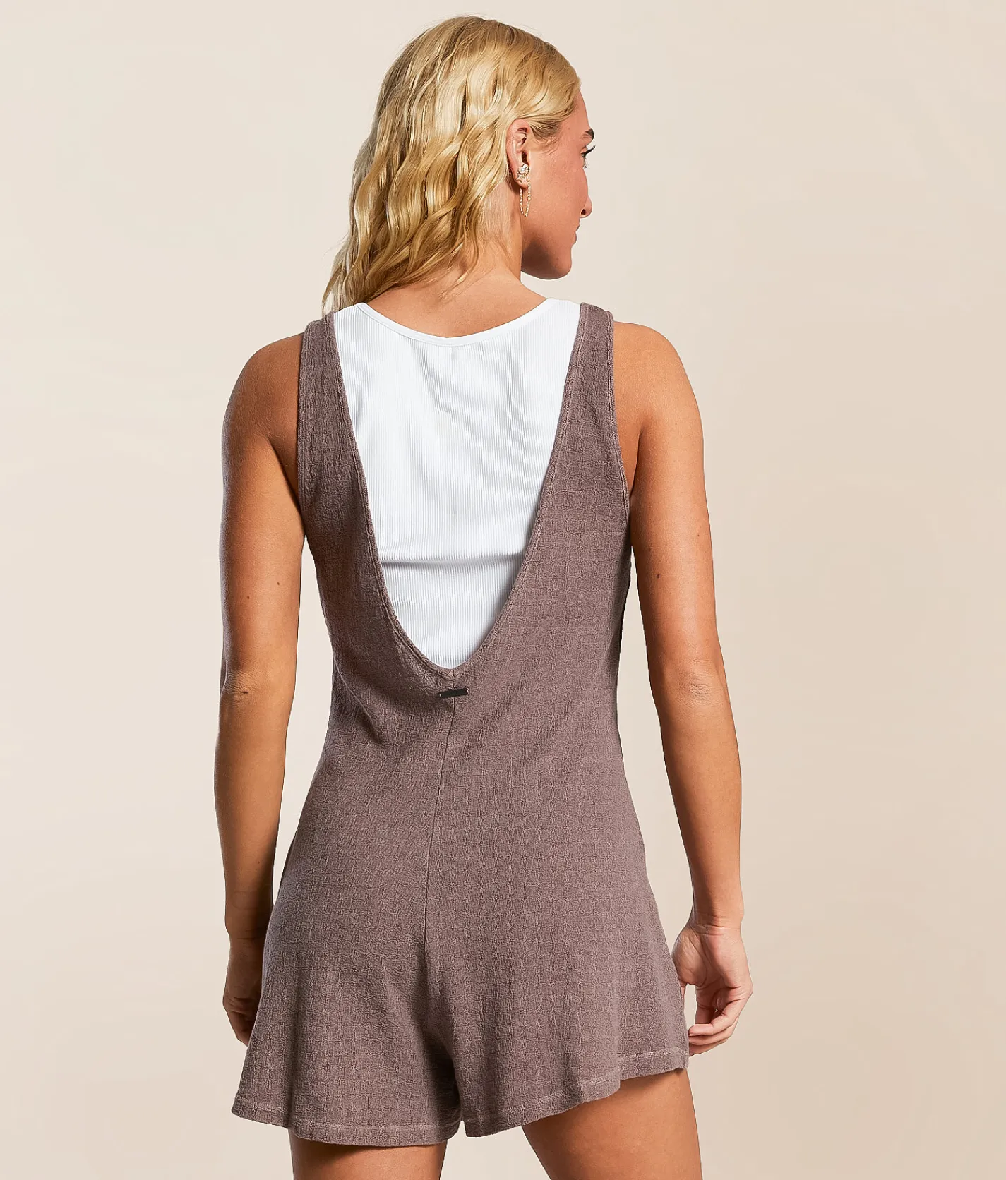 Billabong Never Better Romper Misty Blue
