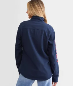 Coats & Jackets | Ariat New Team Softshell Jacket Navy USA