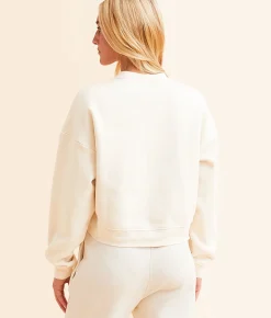 Activewear | FITZ + EDDI New York Cropped Pullover Birch
