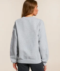 Tops | Junkfood New York Knicks Backcourt Oversized Pullover Heather Grey