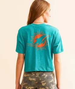 Junkfood NFL Dual Threat Cropped T-Shirt Eagles Sale