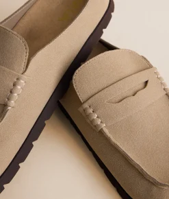 Mia Niccolas Loafer Mule Fawn Hot