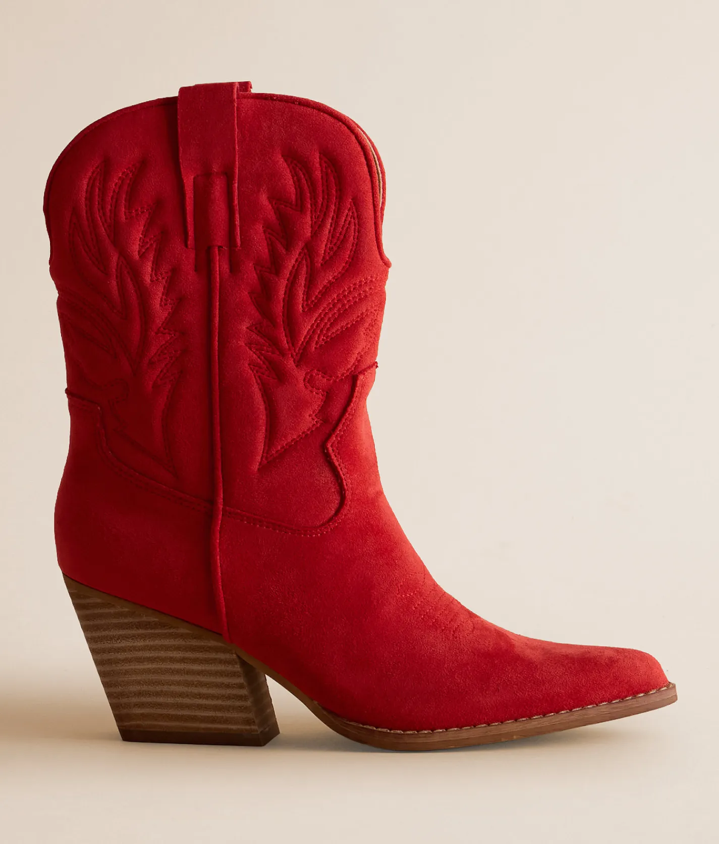 Mi.iM Nicole Western Boot Red New