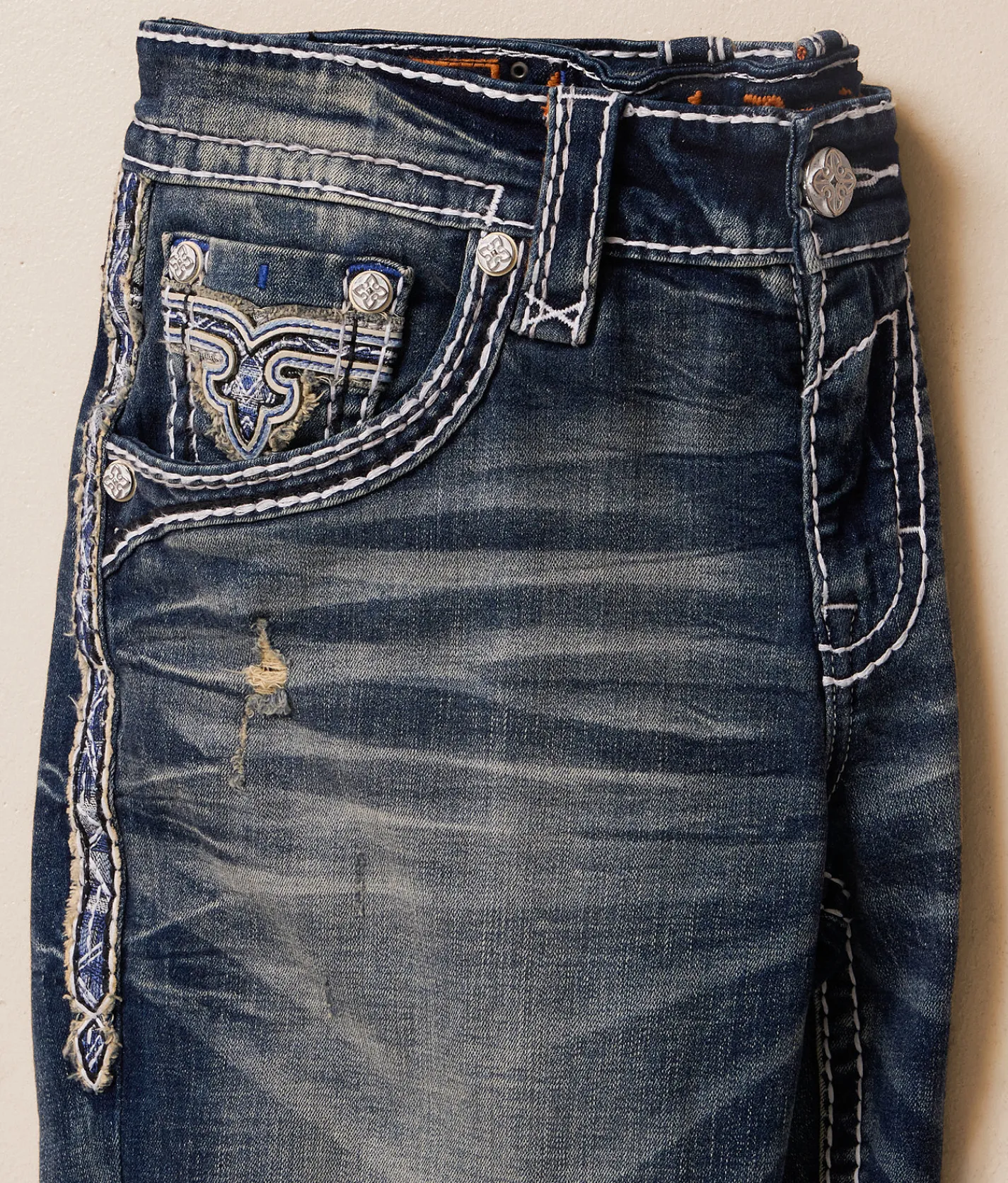 Bottoms|Rock Revival Jeans | Rock Revival Nigel Relaxed Taper Stretch Jean Nigel EQ202