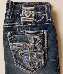 Bottoms|Rock Revival Jeans | Rock Revival Nigel Relaxed Taper Stretch Jean Nigel EQ202