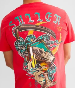Sullen Nightcap T-Shirt Viva Magenta Online