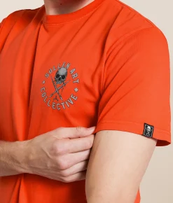 Tops|Graphic T-Shirts | Sullen Nightmare Badge T-Shirt Poinciana