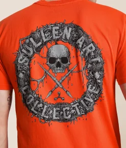 Tops|Graphic T-Shirts | Sullen Nightmare Badge T-Shirt Poinciana
