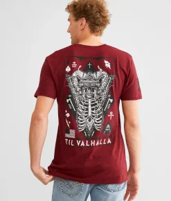 Howitzer Night Warrior T-Shirt Lava Discount