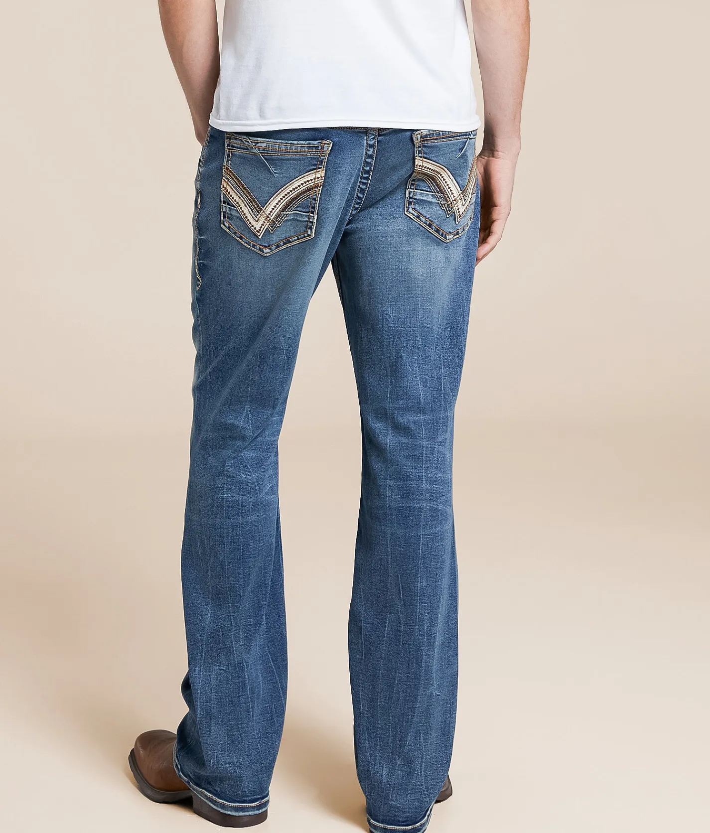 Buckle Black Nine Boot Stretch Jean Murlen Discount
