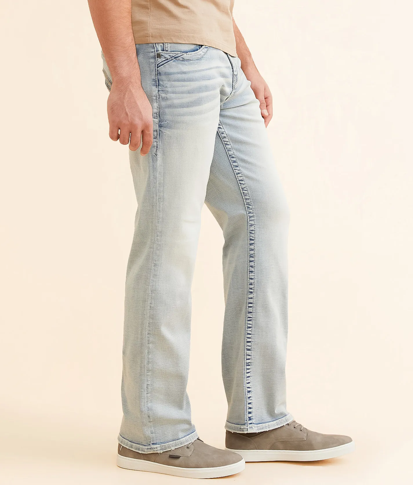 Buckle Black Nine Boot Stretch Jean Birch Clearance