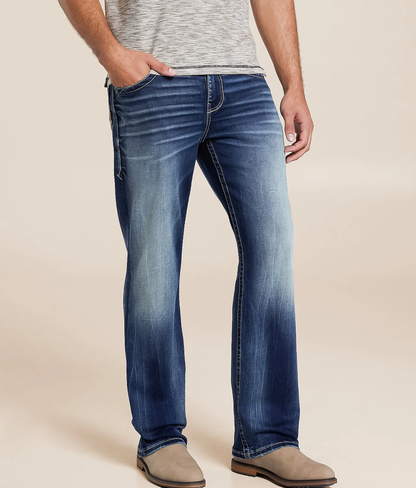 Buckle Black Nine Boot Stretch Jean Equinox Clearance