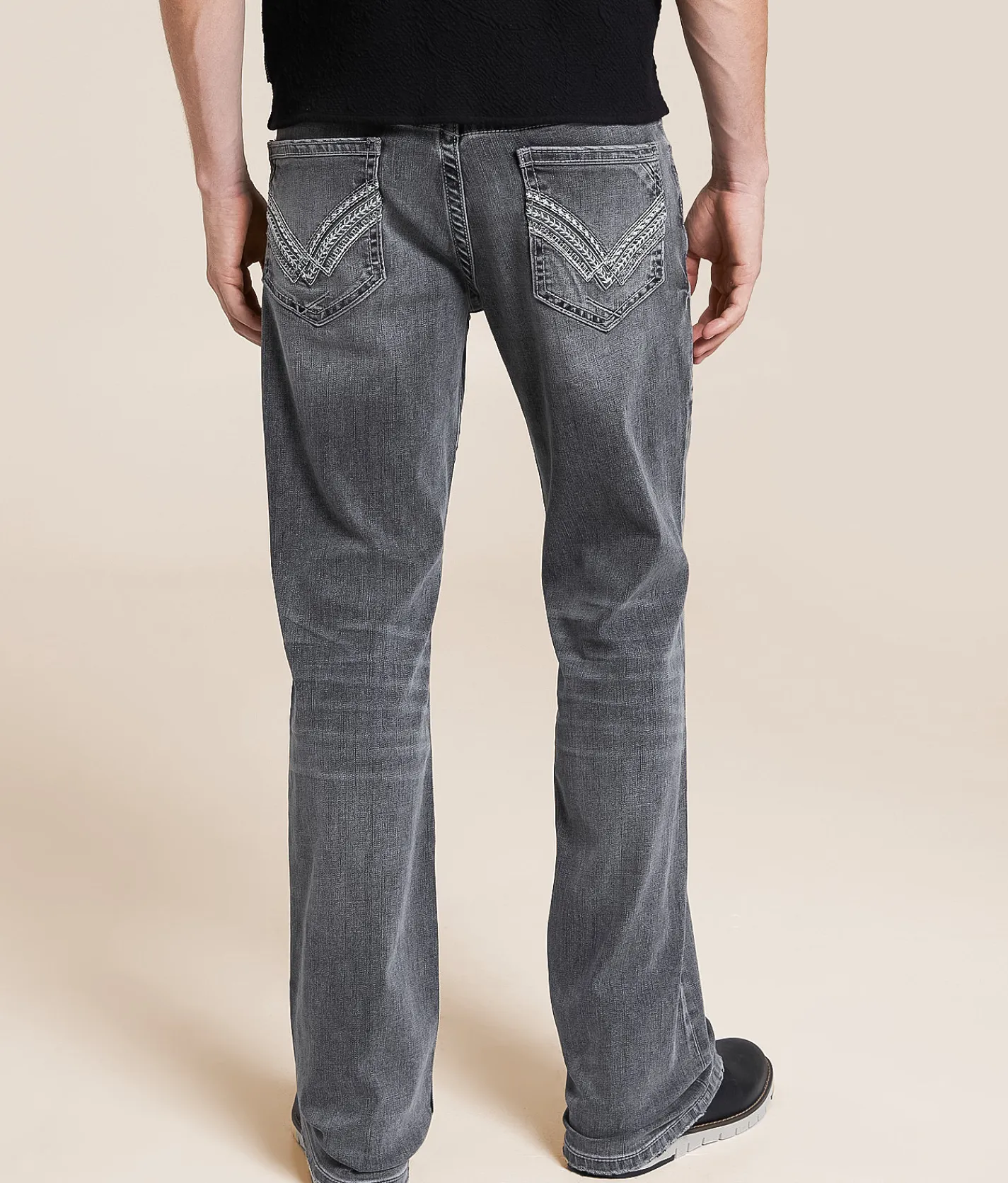 Buckle Black Nine Boot Stretch Jean Marengo Discount