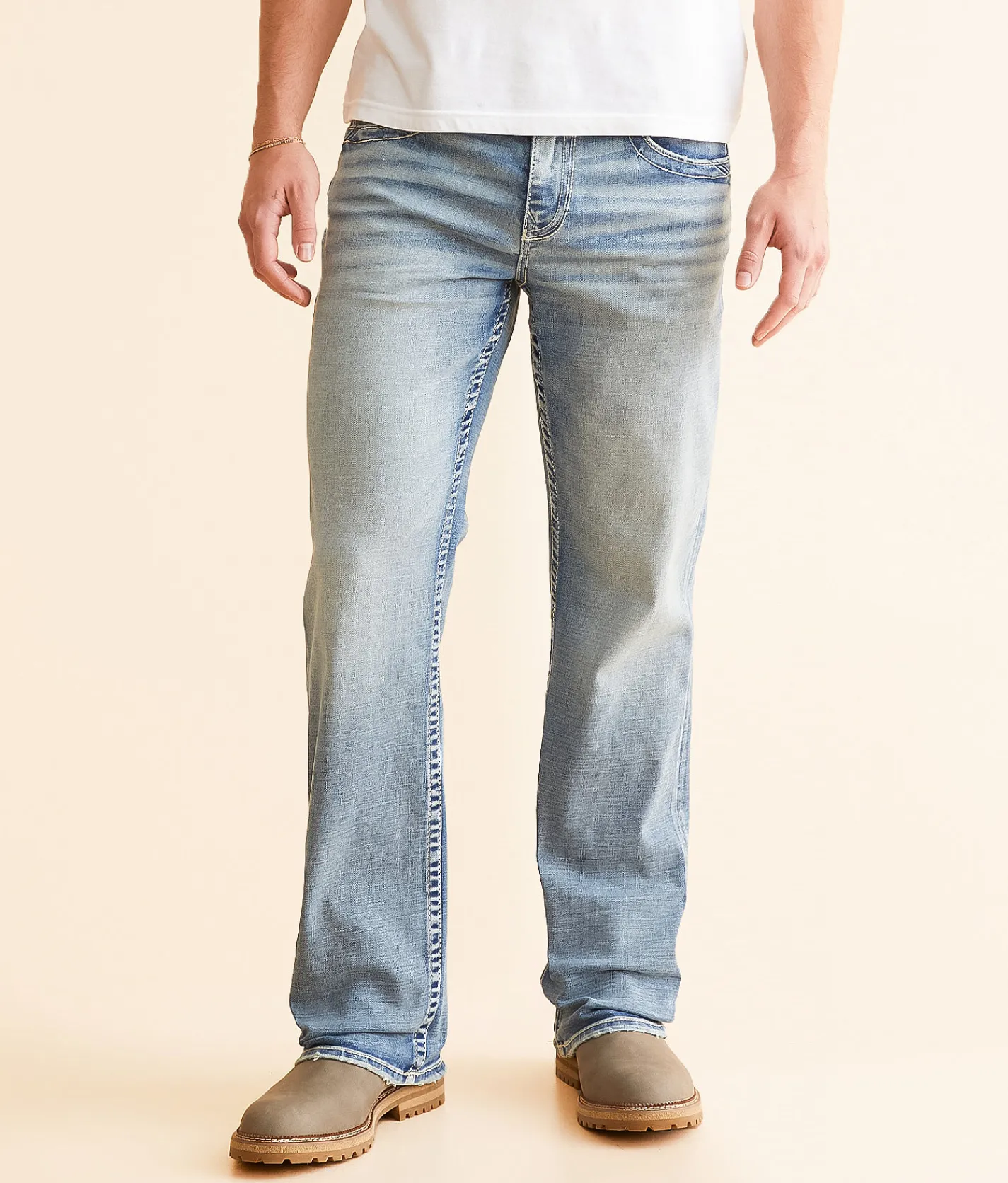 Buckle Black Nine Boot Stretch Jean Gull Hot