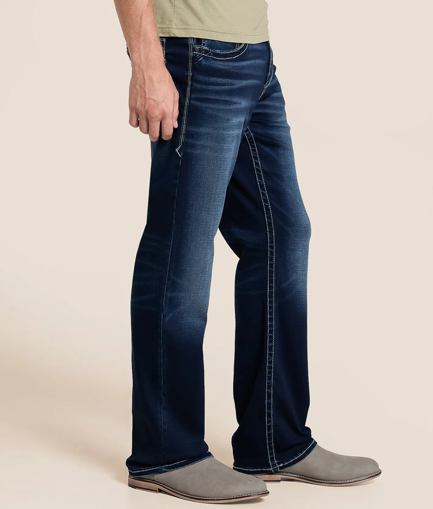 Buckle Black Nine Boot Stretch Jean Mount Davis Clearance
