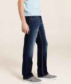 Bottoms|Buckle Black Jeans | Buckle Black Nine Straight Stretch Jean Elvire