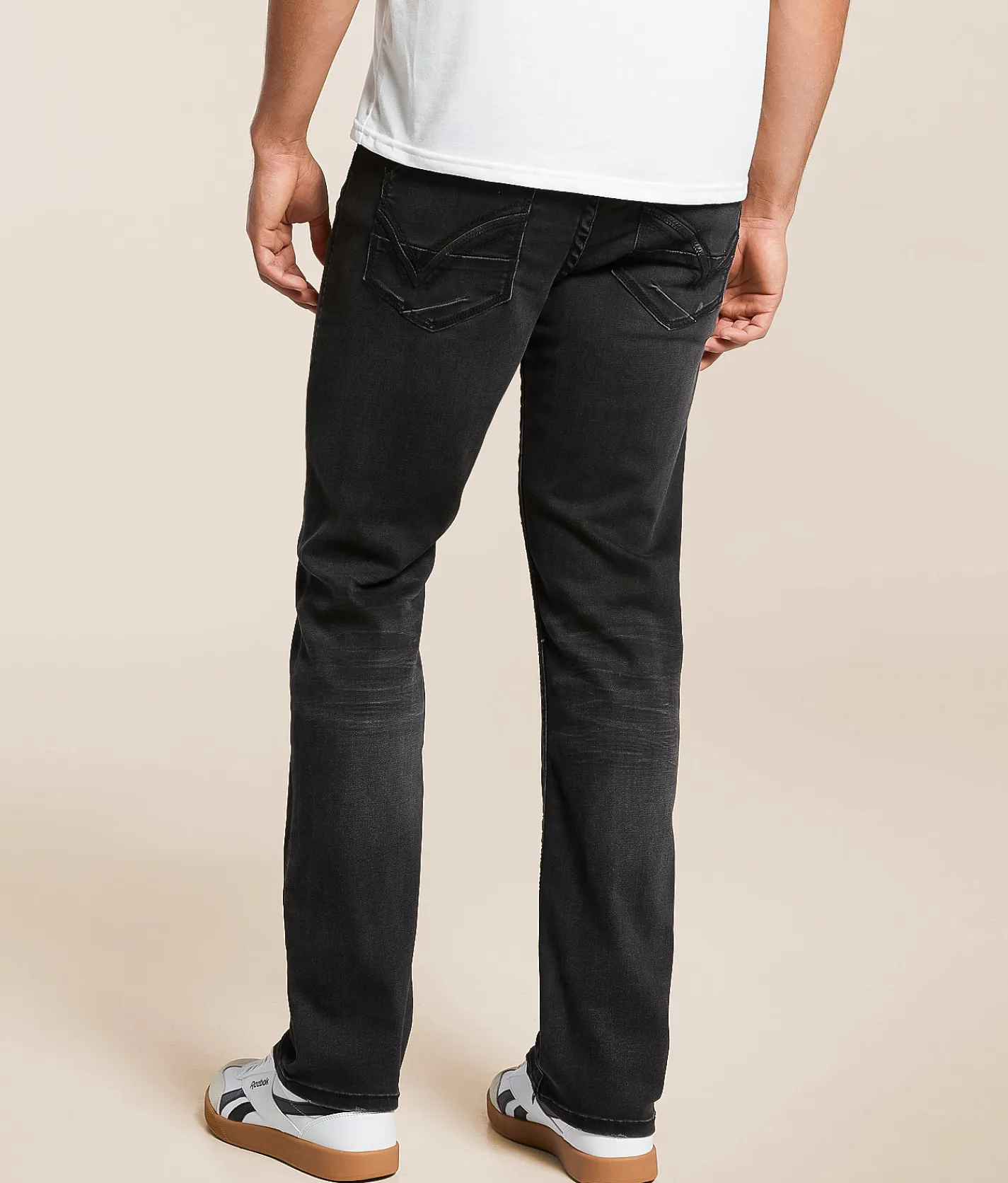 Buckle Black Nine Straight Stretch Jean Sag Harbor New