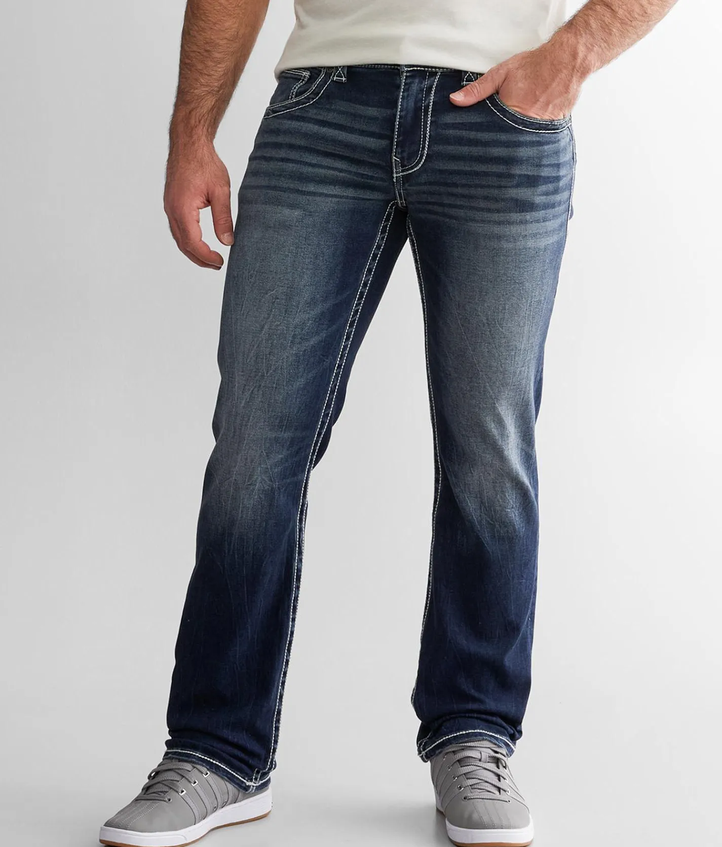 Buckle Black Nine Straight Stretch Jean Calaque D'en Vau New