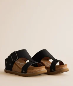 Very G Noah Wedge Sandal Black Discount