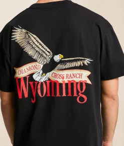 Graphic T-Shirts | Diamond Cross Ranch Nobel Eagle T-Shirt Black