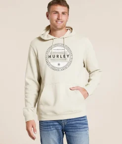 Hurley Node Hooded Sweatshirt Bone Sale