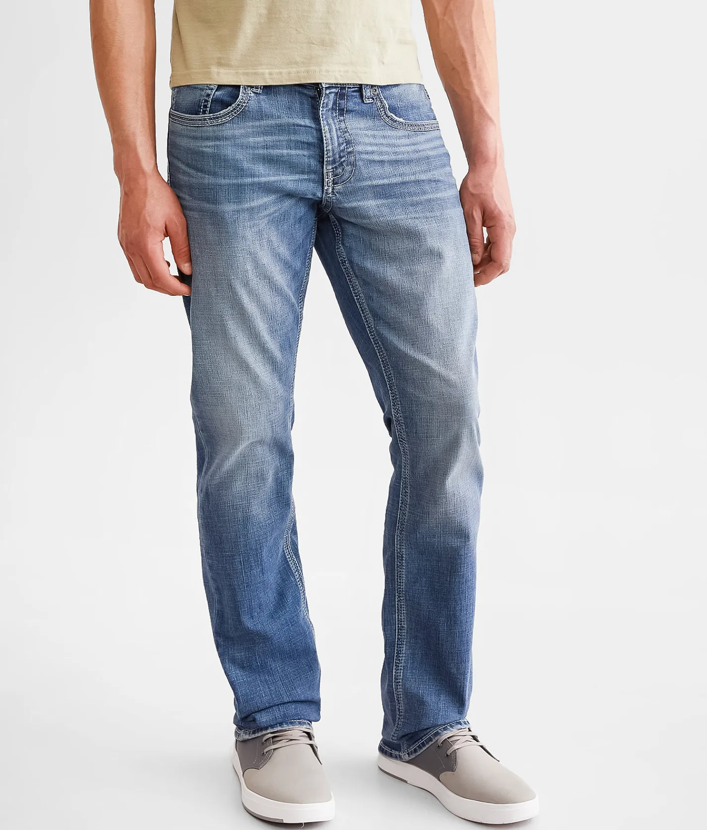 BKE Nolan Straight Stretch Jean Bazna