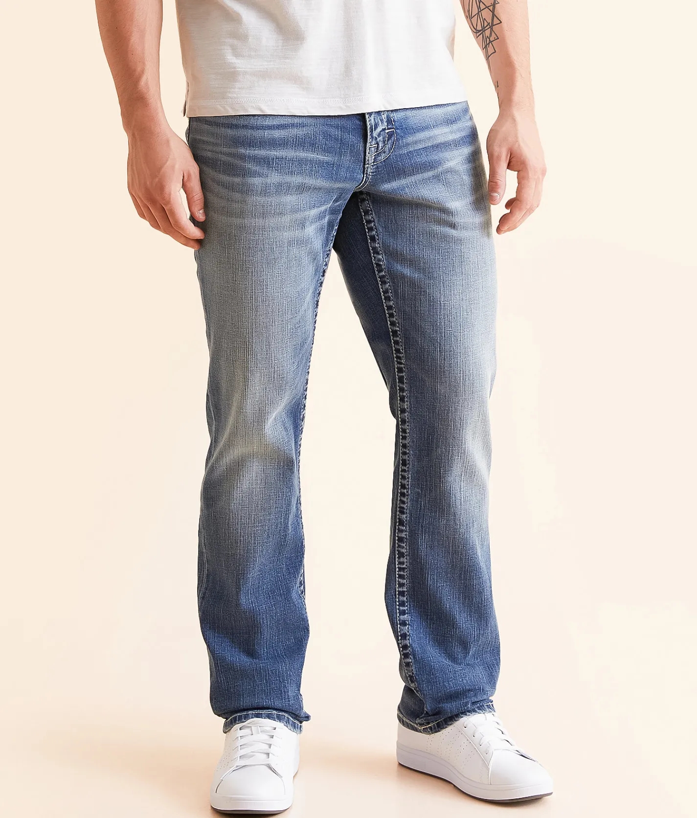 Bottoms|Jeans | BKE Nolan Straight Stretch Jean Echo