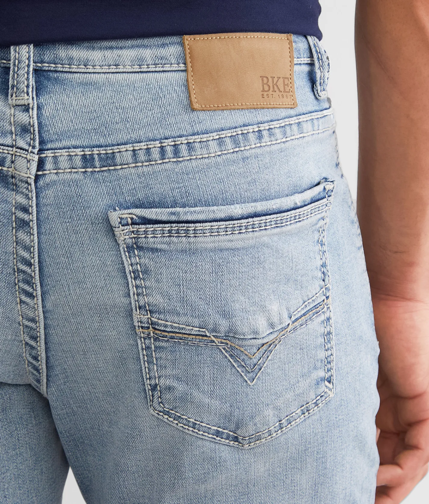 Sale Jeans|Bottoms | BKE Nolan Straight Stretch Jean Blythe