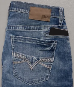 Bottoms|Bke Jeans | BKE Nolan Straight Stretch Jean Hollow