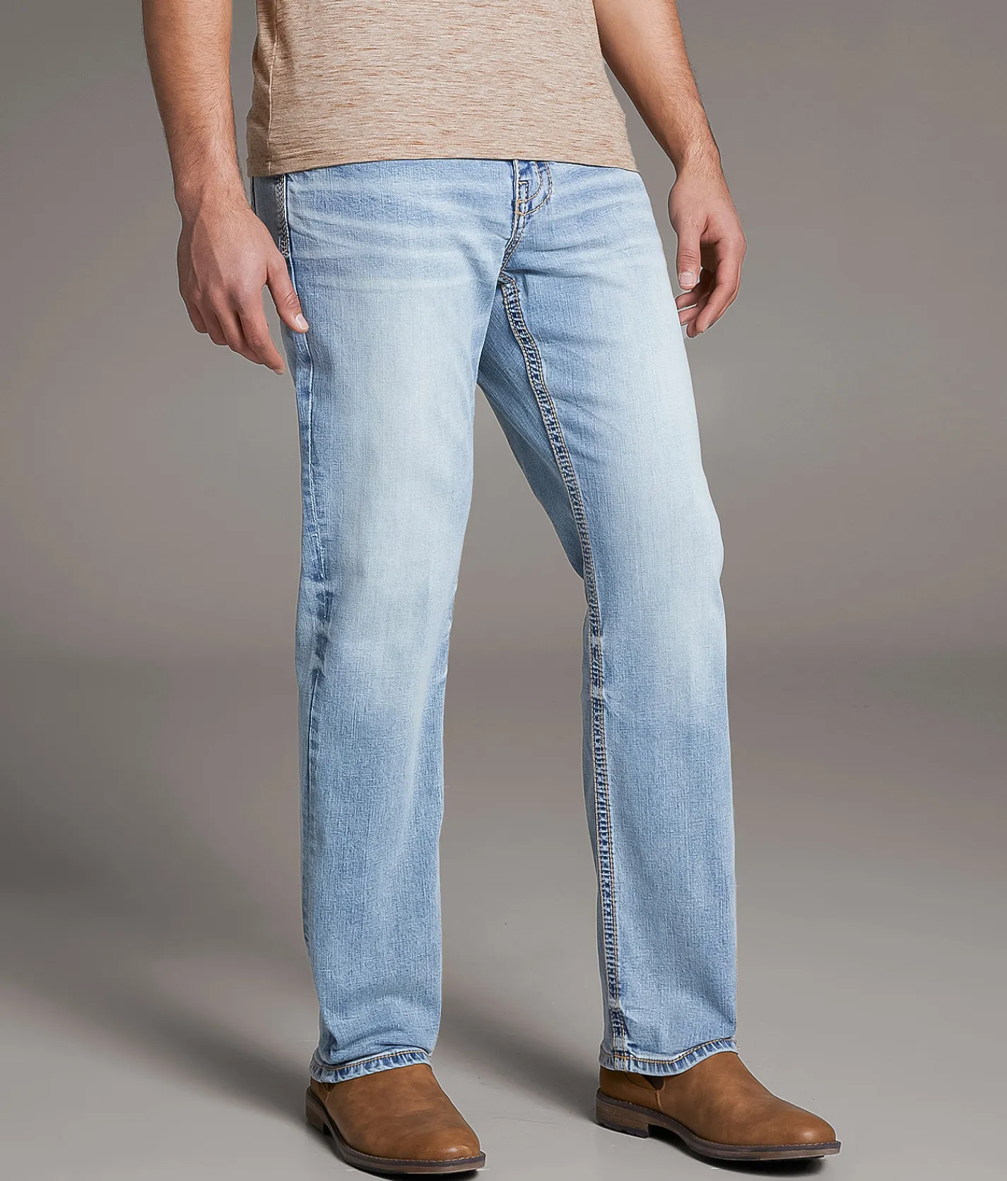 BKE Nolan Straight Stretch Jean Discount