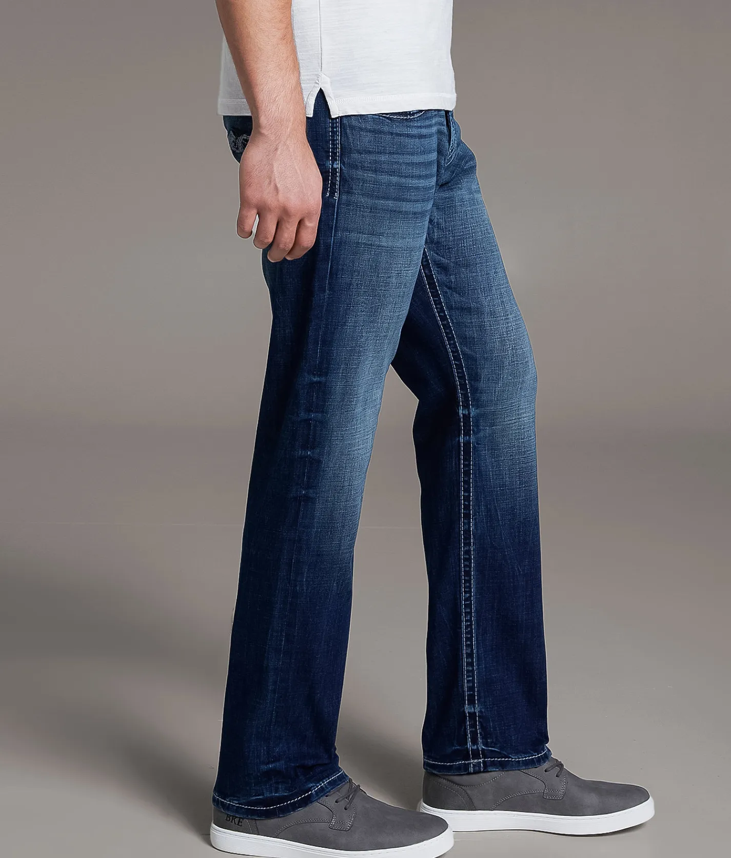 Jeans | BKE Nolan Straight Stretch Jean Drift