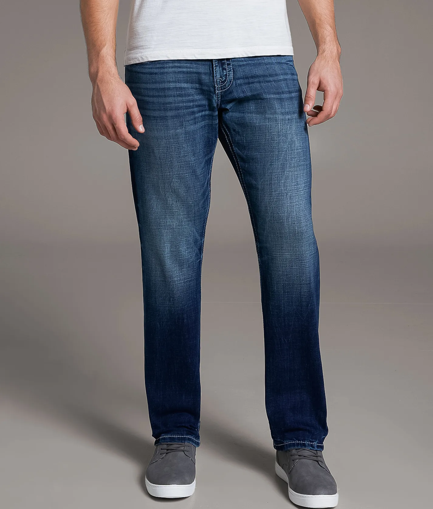 Jeans | BKE Nolan Straight Stretch Jean Drift