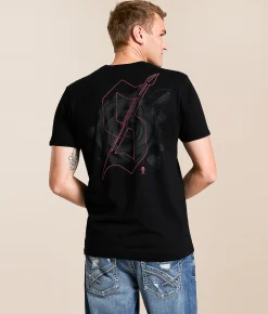 Sullen No Love Lost T-Shirt Jet Black New