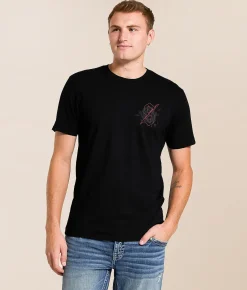 Sullen No Love Lost T-Shirt Jet Black New