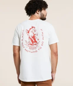 Sendero Provisions Co. No Luck T-Shirt Vintage White