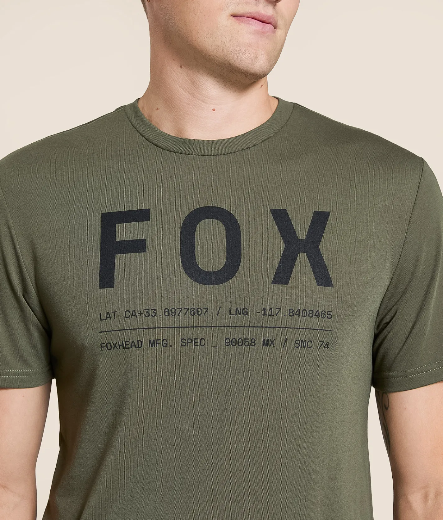 Fox Non Stop Tech T-Shirt Olive Green